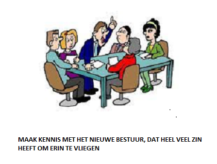 NIEUW BESTUUR NA ALGEMENE VERGADERING